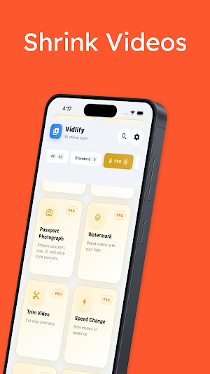Vidlify: Offline Video Editor Screenshot 1