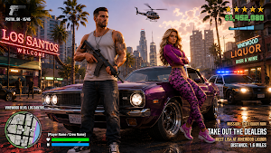 Grand Gangster Miami 3D Game Screenshot 2