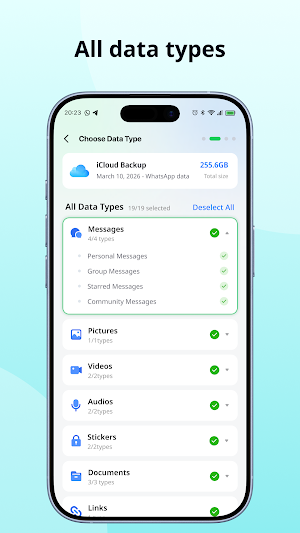 Gbyte Transfer Screenshot 3