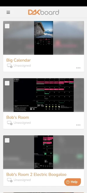 DAKboard Screenshot 0