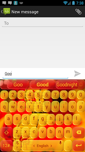 Keyboard Theme Chinese Newyear Screenshot 1