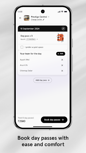 WeWork India Screenshot 2