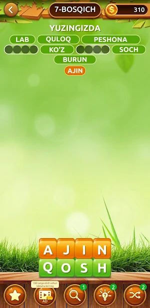 So'zlar To'plami Screenshot 3