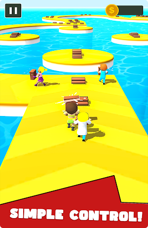 Stickman 3D - Shortcut Runner Screenshot 1