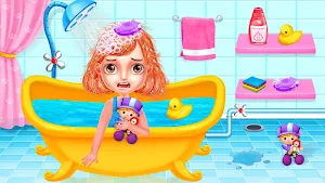 Baby Girl Salon Makeover - Dress Up & Makeup Game Screenshot 0