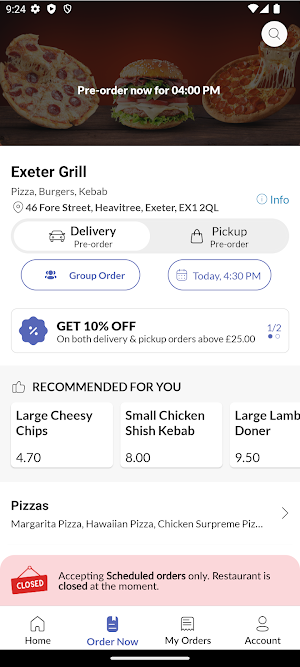 Exeter Grill Heavitree Screenshot 2