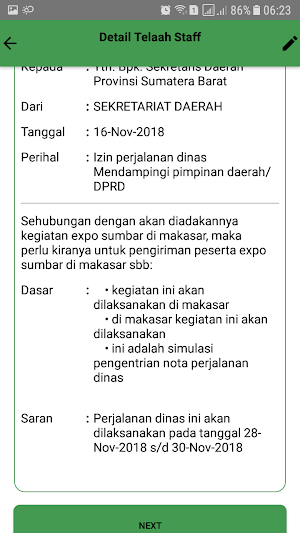 E-SPPD Provinsi Sumatera Barat Screenshot 2