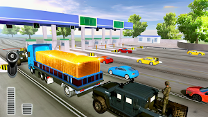 Gold Transport Truck Simulator Screenshot 0