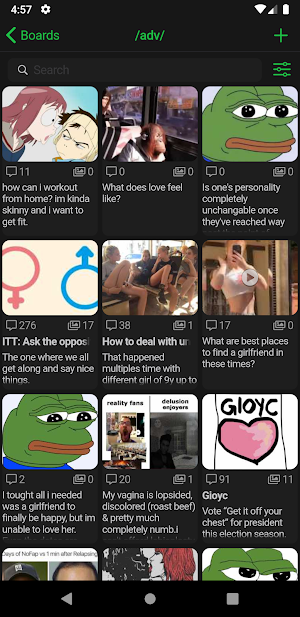 Zchan - 4chan and 2ch reader Screenshot 2