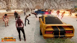 Zombie Car Crash : Drift Zone Screenshot 0