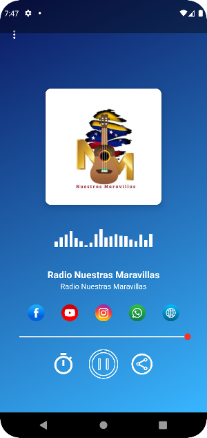 Radio Nuestras Maravillas Screenshot 2
