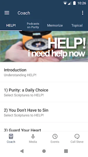 My Purity Coach Screenshot 0