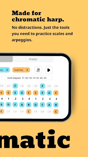 Chromatic Harmonica Pro Screenshot 1