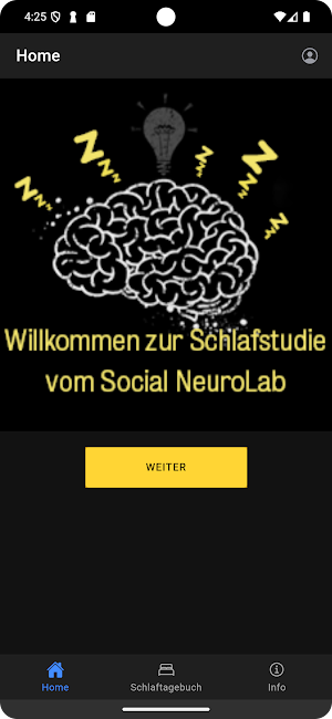 Sleep Social NeuroLab Screenshot 2