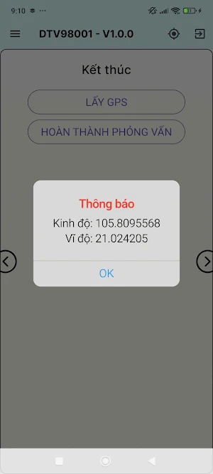 Thu thập phiếu hộ TĐTNTNN 2025 Screenshot 2