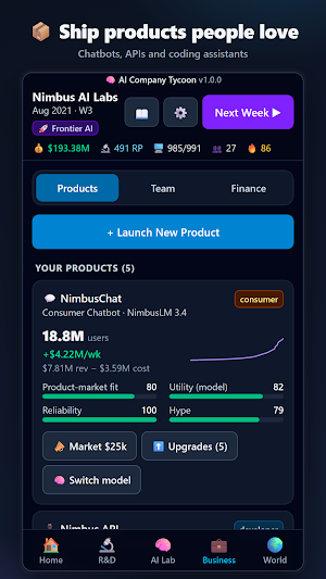 AI Company Tycoon Screenshot 3