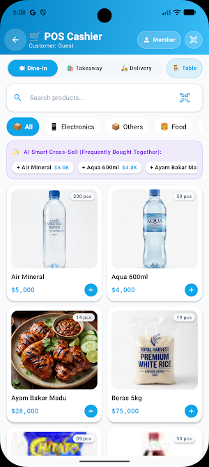 GrowPOS - Smart POS & Cashier Screenshot 1