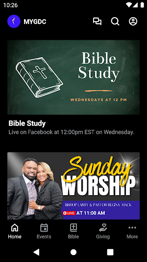 GREATER DREAMS CHURCH Screenshot 0