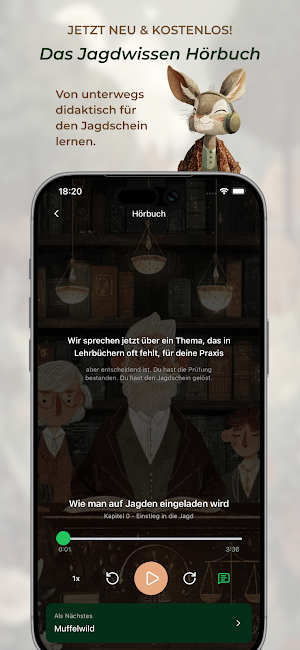 Jagdkompass: Jagdschein App Screenshot 1