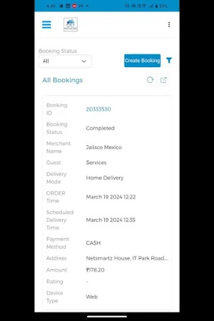 Servicios Geek Merchant Screenshot 1