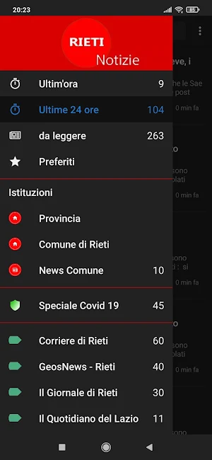 Rieti notizie Screenshot 0