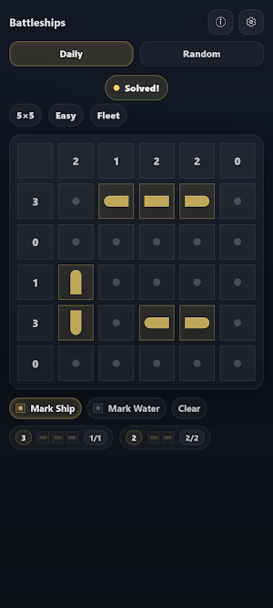 Battleships - Logic Puzzle Screenshot 2