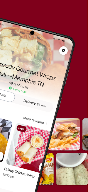 Wrapzody Gourmet Wrapz Deli Screenshot 1