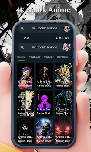 4K Spark Anime Screenshot 0