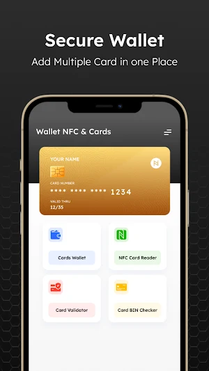 Mobile Wallet: NFC & Cards Screenshot 1