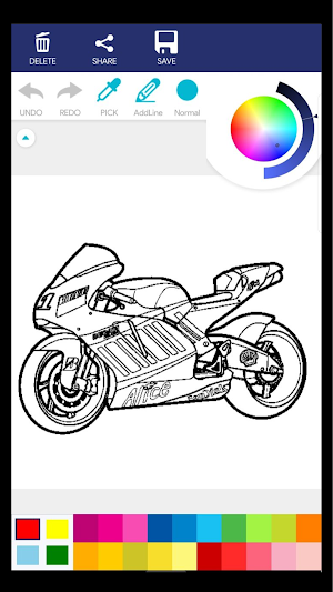 Motorsport GP Coloring Book Screenshot 1