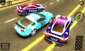 Police Car vs Gangster Escape Screenshot 1