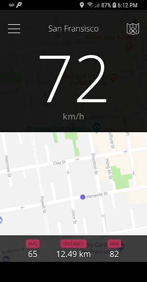 Speedometer GPS Speed and Odom Screenshot 1