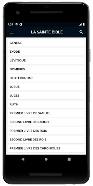 LA SAINTE BIBLE Screenshot 1