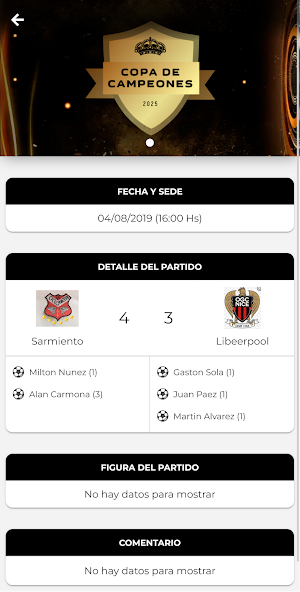 Copa de Campeones Screenshot 3