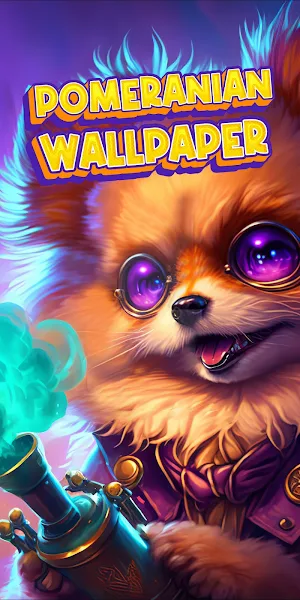 pomeranian wallpaper Screenshot 0