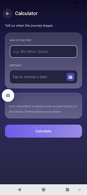 DaysLived Screenshot 0