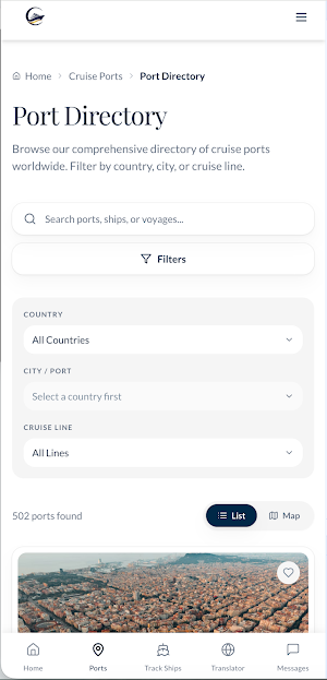Cruise Atlas Screenshot 1