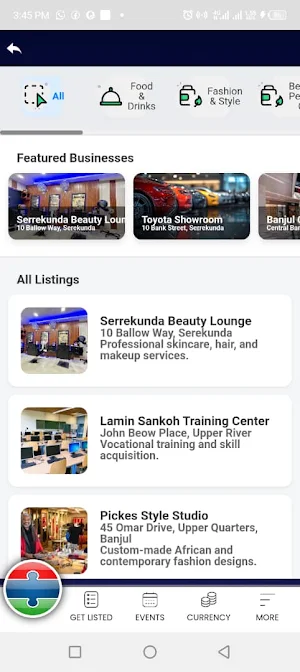 Gambia Connect Screenshot 2