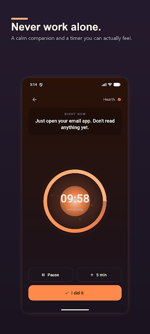 Ember: ADHD Focus & Starter Screenshot 3
