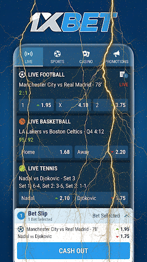 1xbet Screenshot 2
