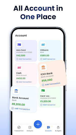 FinAI Budget & Expense Tracker Screenshot 3