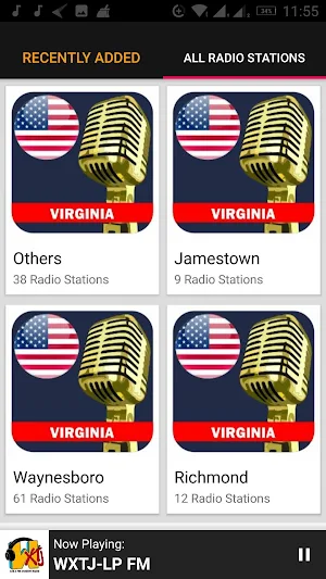 Virginia Radio Stations - USA Screenshot 2