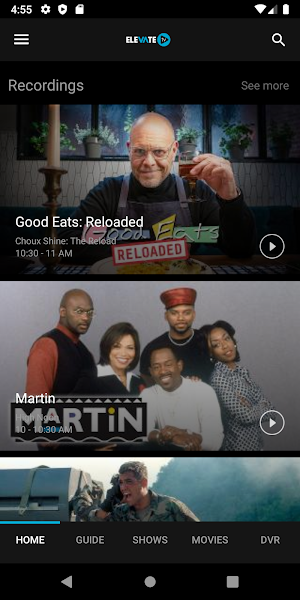 Elevate TV Screenshot 0