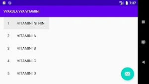 VYAKULA VYA VITAMINI Screenshot 2