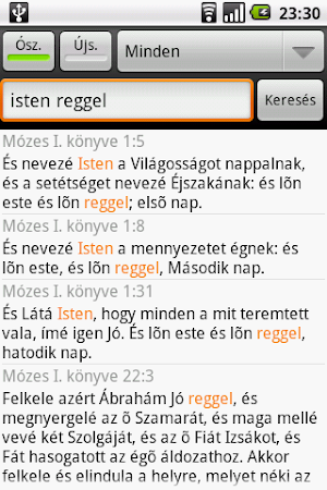 Szent Biblia (Holy Bible) Screenshot 3