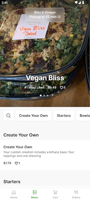 Bliss & Vinegar Screenshot 1