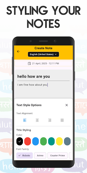 Voice Notes - Diary and Memos Screenshot 3