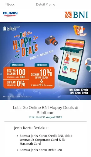 BNI Credit Card Mobile Screenshot 2