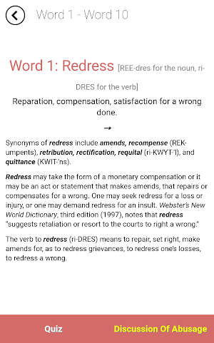 Verbal Advantage - Level 7 Screenshot 1
