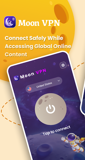 Moon VPN: Protect & Unblock Screenshot 0